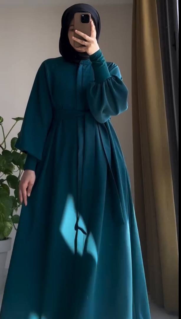 Grace Belted Abaya
