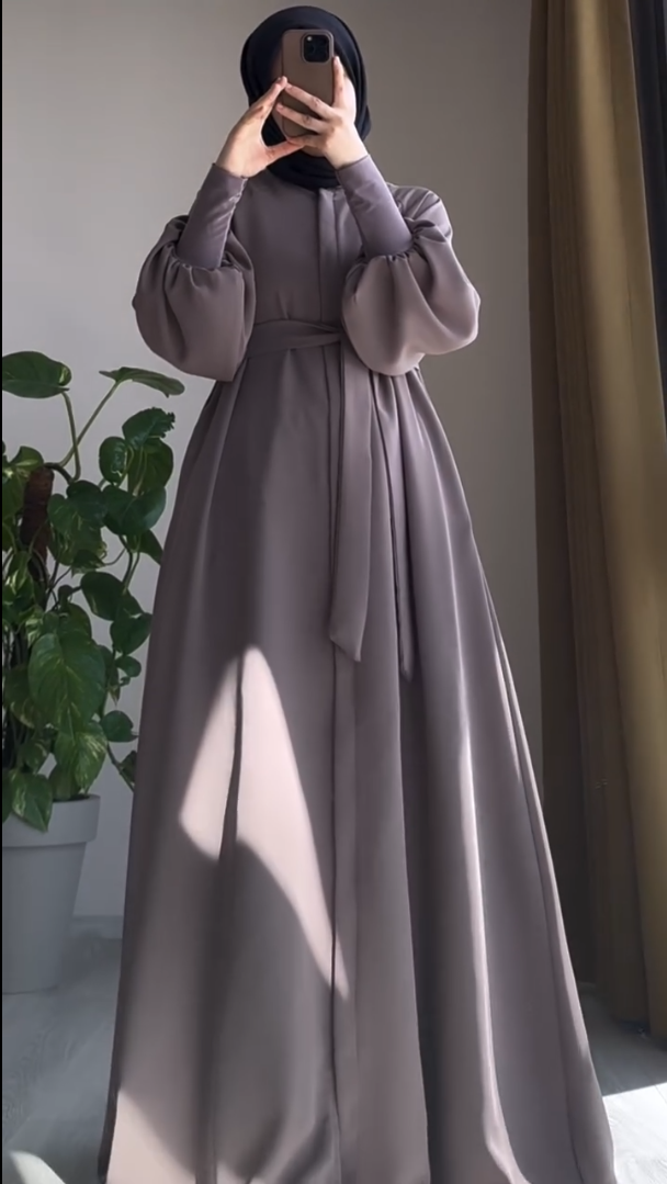 Grace Belted Abaya