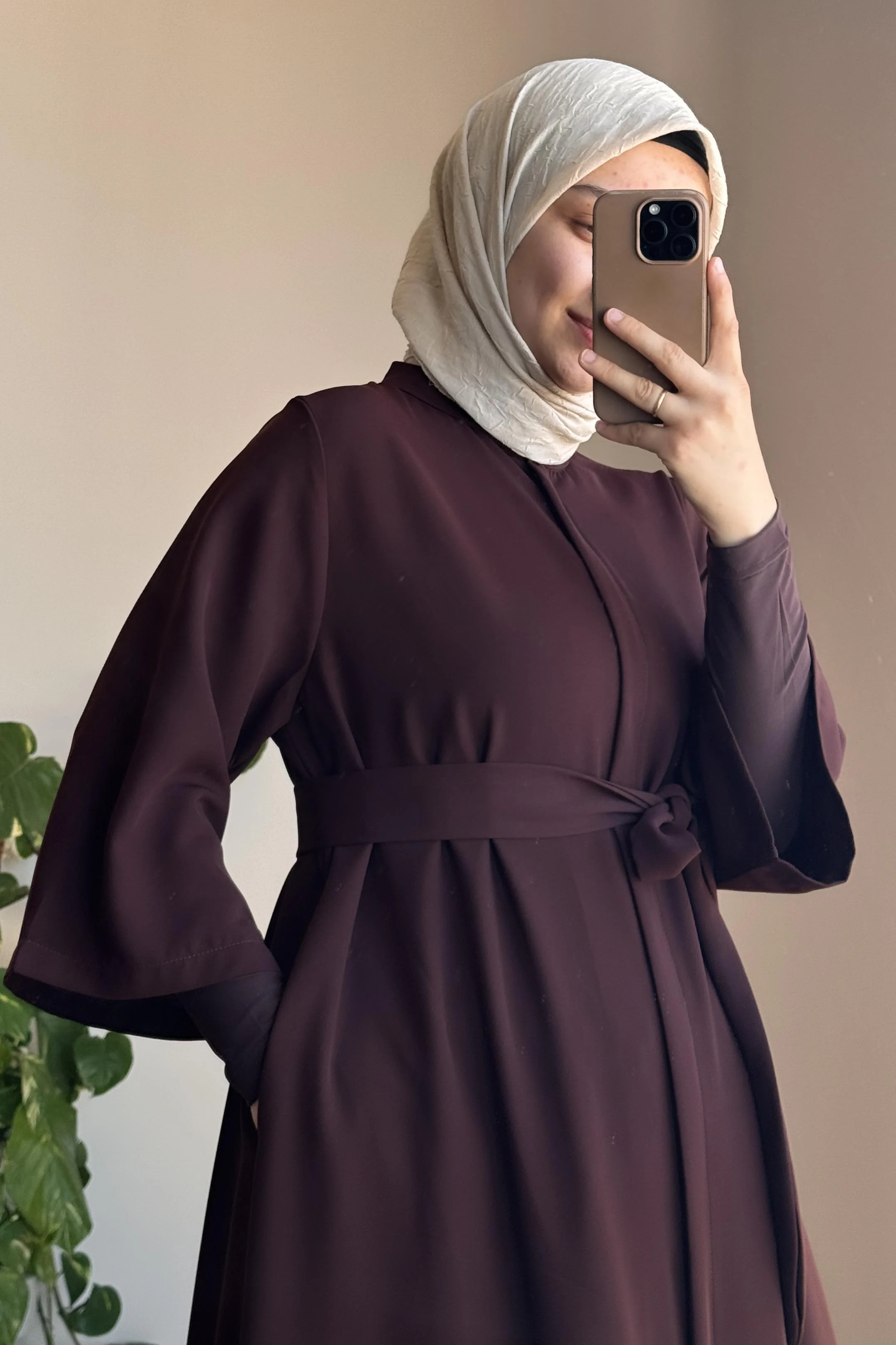 Rich Mocha Abaya